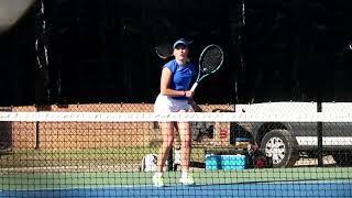 Barton Tennis  Highlights vs Fairmont State March 12 2024 [upl. by Nivi]