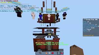 Pulling crazy moves on a friend in Cubecraft FFA Lxbstery INSANE RAGEQUIT [upl. by Cromwell]