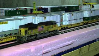 Custom Weathered MTH SD70aCe UP 8444 with Proto 3 Sound [upl. by Marva170]