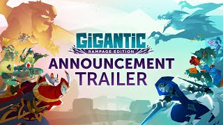 GIGANTIC RAMPAGE EDITION  Announcement Trailer [upl. by Haeel210]