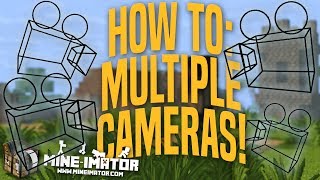 Mineimator Tutorial  How To Use Multiple Cameras  Part 16 [upl. by Ardnuahsal]