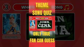 Guess WWE Theme song Quiz  wwe shorts wwequiz [upl. by Kcerred455]