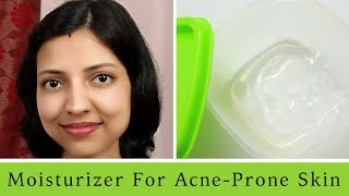 Homemade Moisturizer for Oily amp Acne Prone Skin  Natural Remedy  DIY [upl. by Culhert511]