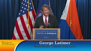 November 4 County Executive George Latimer Gives Westchester Weekly Update [upl. by Rosemaria]