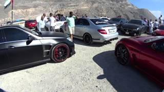 Jebel Jais Drive  4 Car Clubs  BMW Club UAE  Group63  Maserati UAE  R8 UAE [upl. by Suzanne]