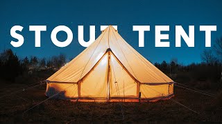 Stout 6M Pro Tent in the Winter [upl. by Delwyn]