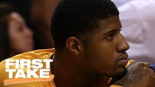 Pacers Asking Celtics For Too Much In Paul George Trade  First Take  June 30 2017 [upl. by Cirtap]