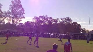 2017 BDRL Seniors Grand Final  Brewarrina Golden Googars v Walgett Dragons [upl. by Annaiek704]