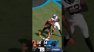 Zack Moss TD Catch from Joe Burrows Bengals Panthers Week 4 Highlightsbengals nfl highlights [upl. by Adnyleb528]