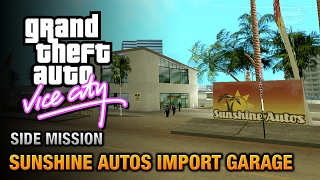 GTA Vice City  Sunshine Autos Import Garage Grand Theft Auto Trophy [upl. by Asina]