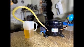 How To Change Refrigerator Compressor Oil [upl. by Becki]