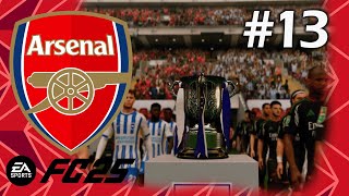 FC 25  Arsenal Career Mode  13  Can a Carabao Cup Win Save My Job [upl. by Pier]