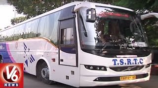 TSRTC Initiate Discount On Fares Equal To Private Travels  Hyderabad  Mumbai Tirupati  V6News [upl. by Ainahpets]