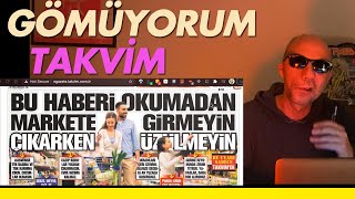 GömüYorum  Takvim Gazetesi Gömüyoruz [upl. by Mclaurin]