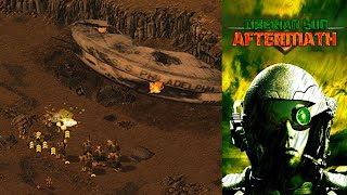 CampC Tiberian Sun  Aftermath Mod V100 Intro  GDI Mission 3 Red Zone Salvage Hard [upl. by Wieche]