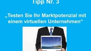 Selbständig machen ohne Kapital 3  Das Marktpotenzial ergründen [upl. by Sulakcin]