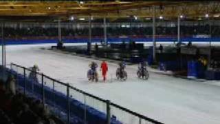 Icespeedway 2008 Assen Ronde3 A finale by EWS [upl. by Etteniuqna282]