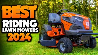 Top 5 BEST Riding Lawn Mowers of 2024 [upl. by Pail976]