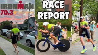 HALF IRONMAN 703 EAGLEMAN TRIATHLON 2024  RACE RECAP 38TH PLACE [upl. by Mensch]