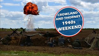 Crowland and Thorney 1940s weekend 2024 Saturday battle epic d’day reenactment battle [upl. by Yeknarf855]