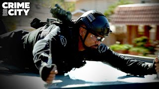 SWAT  Expert Bank Heist Shemar Moore [upl. by Ekralc]