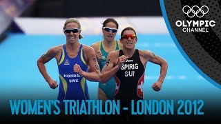 Triathlon  Women  London 2012 Olympic Games [upl. by Natassia186]