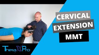 Manual Muscle Test  Cervical Extension [upl. by Fitalludba]