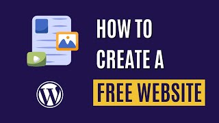 Create a Professional Website for Free With Wordpress  Free Hosting [upl. by Liryc]