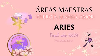 ♈️ARIES Eres protegido favorito del universo🌟Riqueza amor todo✨TAROT HORÓSCOPO FINAL AÑO 2024 [upl. by Eeresid]