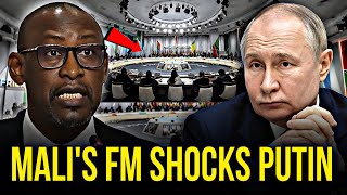 EXCLUSIVE Mali’s FM Dominates African Leaders with Bold Lecture and Shocking Revelations in Russia [upl. by Carolee]