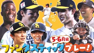 【厳選】ホークス好珍プレー（５・６月編） [upl. by Thilda]