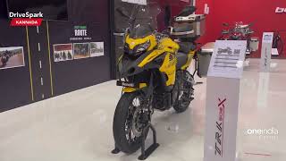 Auto Expo 2023 Benelli TRK 502X WalkAround  Punith Bharadwaj  KANNADA DriveSpark [upl. by Joub]