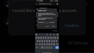 How to delete your data on MyNetDiarys account [upl. by Suvart564]