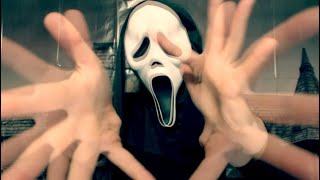 Spooky Ghostface Tingles  Trippy Hand Movements ASMR with Layered Tapping 👻 [upl. by Oliva126]