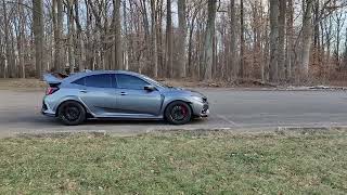 FK8 Honda Civic Type R  AWE Touring Exhaust [upl. by Ahsinaj525]