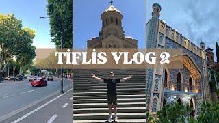 Vlog 13  Tiflis Kalesi amp Sülfür Hamamı  Vizesiz Tatil  Yeme İçme amp Gezi Rehberi  Tbilisi Tour [upl. by Urissa]