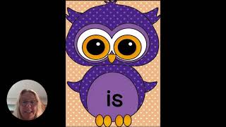 Master 10 Dolch PrePrimer Sight Words with Purple Owl Flashcards Set 2  Fun Fall Learning for Kids [upl. by Akcired]