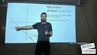 Matematik 1 och 2 Räta linjens ekvation  en repetition [upl. by Lozar393]