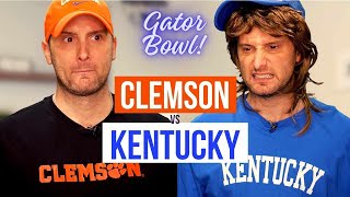 Gator Bowl Fan Duel Clemson vs Kentucky [upl. by Yessak]