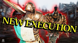 For Honor Centurion NEW Execution  Hero Fest [upl. by Inotna]