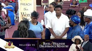 Rock of Holiness Deliverance Ministry First Sunday [upl. by Mudenihc]