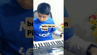 belaciao italiansong pianocover youtubeshorts [upl. by Anauqahc]