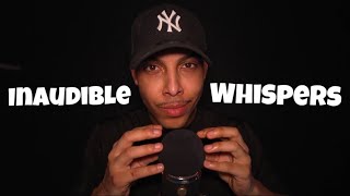 The GREATEST ASMR Inaudible Whispers ULTRA TINGLY [upl. by Jakob]