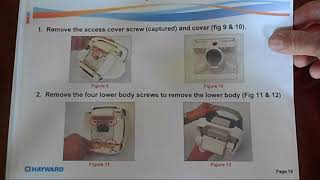 Hayward Pool Vac Disassembly and parts replacement manual section [upl. by Gresham]