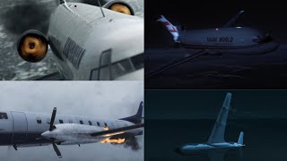 Air Crash Investigation  Crash Compilation  Part 2 [upl. by Kirshbaum594]