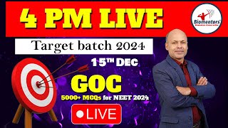 Chemistry  4 PM Live l GOC l 5000 MCQs for NEET 2024 I Dr Sanjay Sir [upl. by Hashim120]