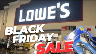 Lowes Black Friday BuildUp Sales Event The Best Deals tools blackfriday [upl. by Norrv]