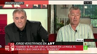 Jorge Verstrynge quotHay pactos de silencio el tesorero tiene asegurada su vida y a cambio callaquot [upl. by Trenna213]