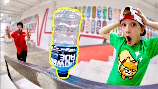 Father VS Son GAME OF BOTTLE FLIP 12 [upl. by Harlow]