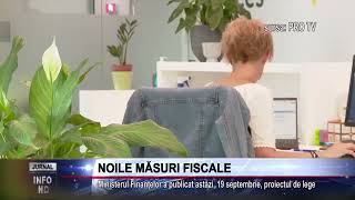 NOILE MĂSURI FISCALE [upl. by Dalia]